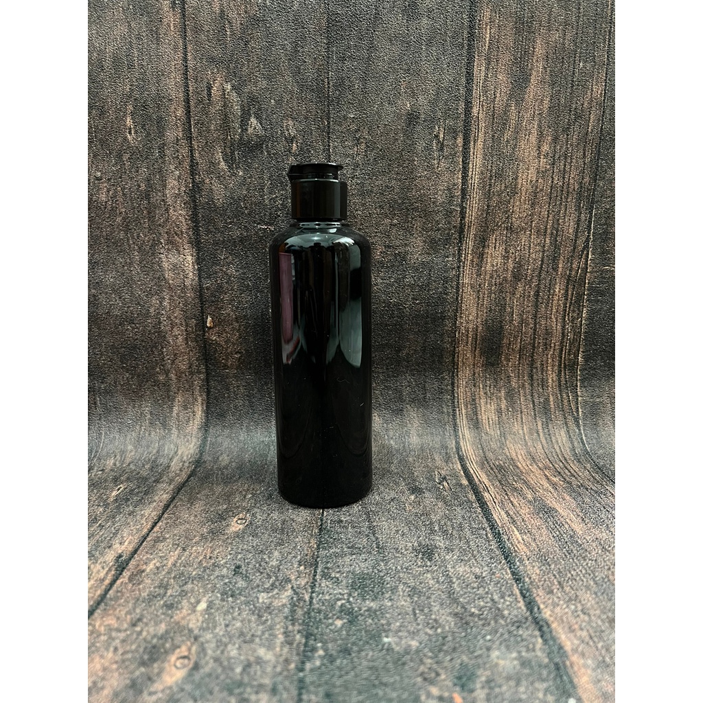 Botol Hitam 250ml / 250 ml - fliptop JAMUR