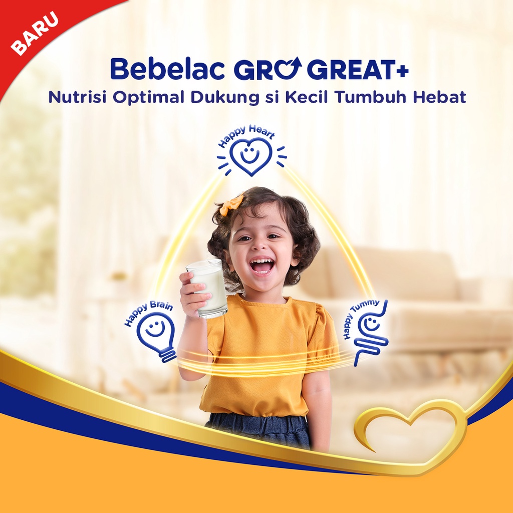 Bebelac 3 Vanila Susu Pertumbuhan Bubuk 800 gr