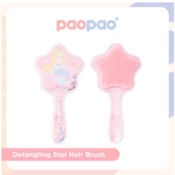 PAOPAO DETANGLING STAR HAIR BRUSH Sisir Anak