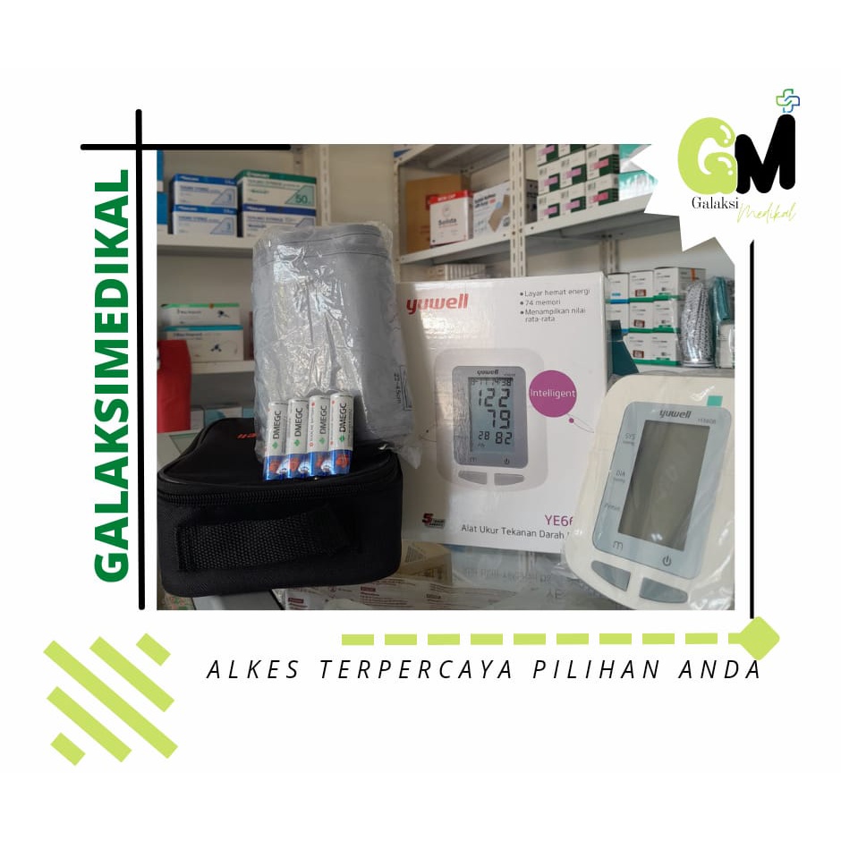 Tensimeter Digital Yuwell 660B/ Tensimeter Pengukur Darah/ Alat Pengukur Darah Yuwell/ Tensi Digital