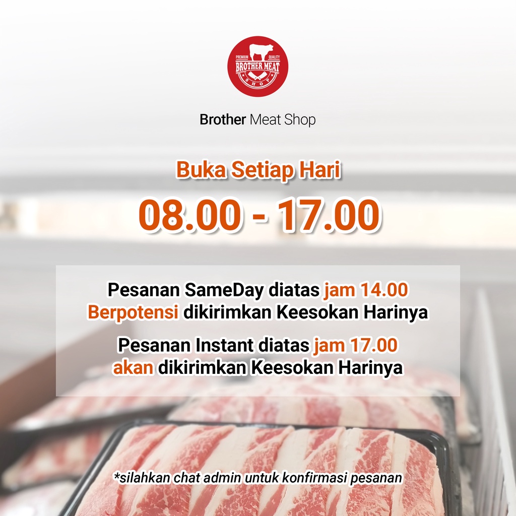 Oxtail Beef Lokal - Buntut Sapi Lokal 1kg, Halal
