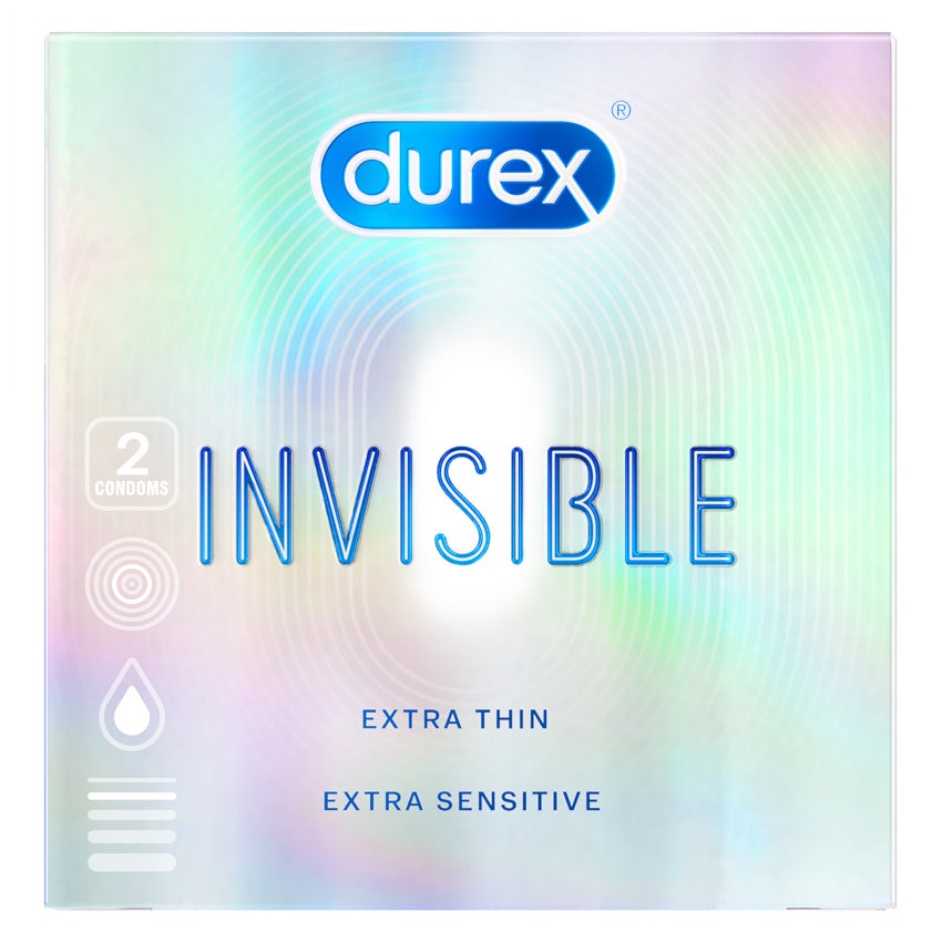 Kondom Durex Invisible Isi 2 - Paling Tipis