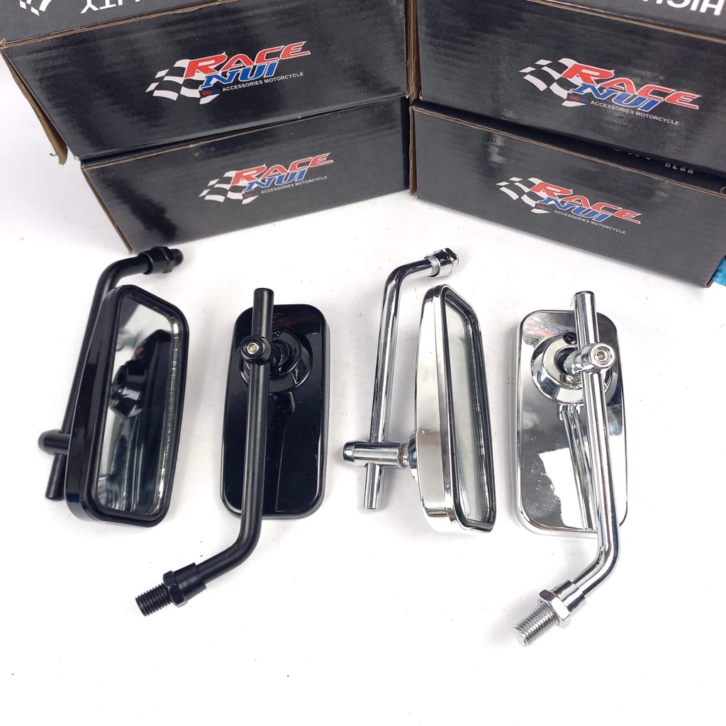 Spion Kotak Day Spion Day Crhome Kaca Putih Sepion Daytona Kotak Mini Spion CB GL Tiger Megapro Beat