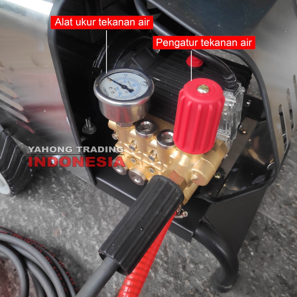 WOIRX Jet Cleaner High Pressure Mesin Semprot Cuci Motor Mobil