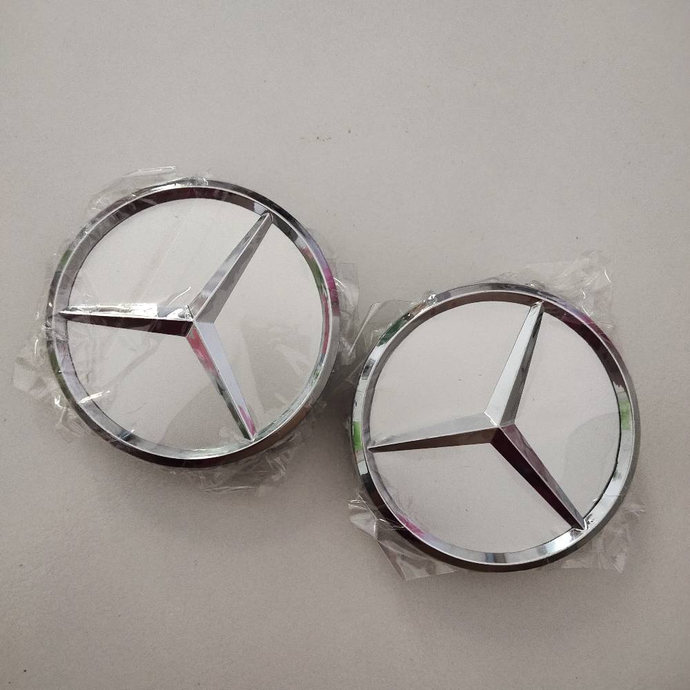 Dop Velg Timbul Chrome 75mm Mercedes Benz