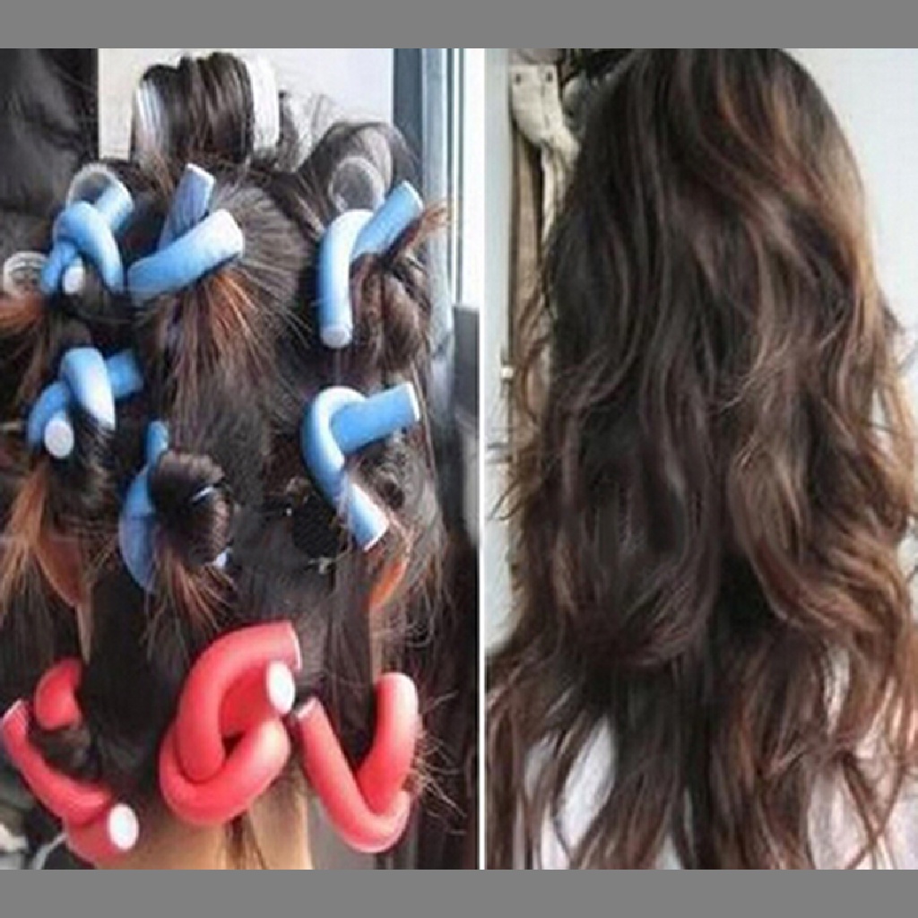 [BFID] 5pcs Curler Makers Busa Lembut Bendy Twist Curls Alat DIY Styling Rol Rambut [ID]