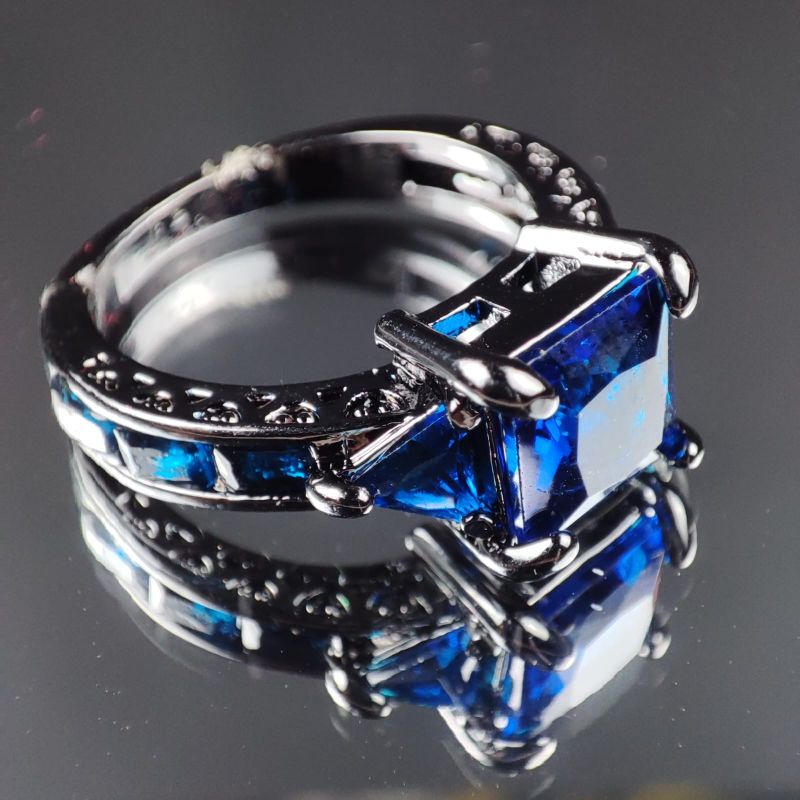 Cincin Blue Obsidian