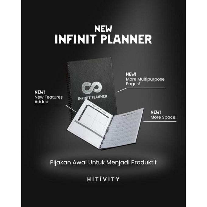 

Buku Agenda Whiteboard Infinit Planner Hitivity Bisa Dihapus