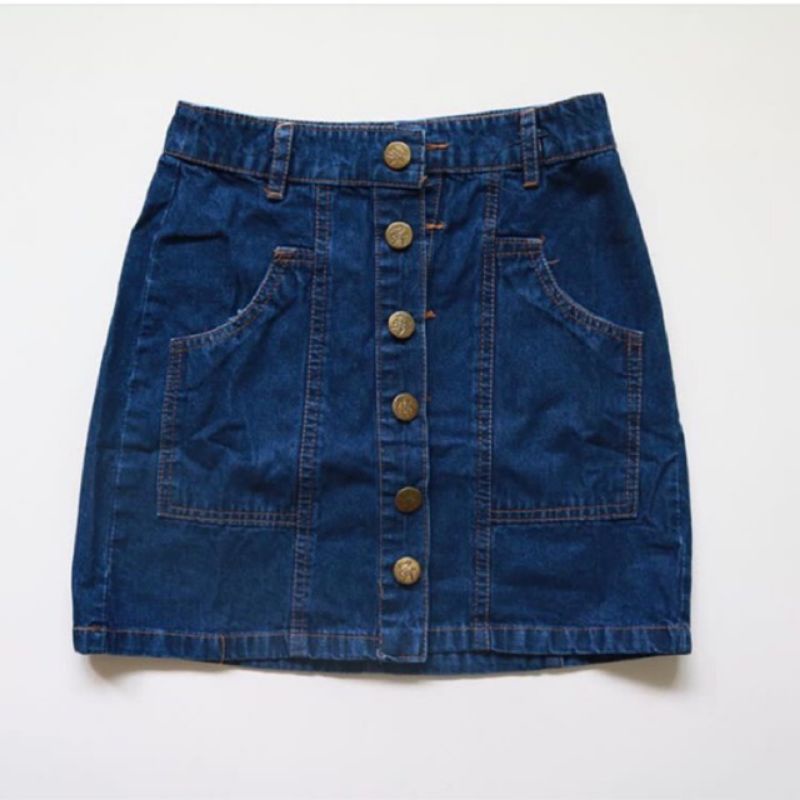 Rok jeans / Button Skirt Jeans