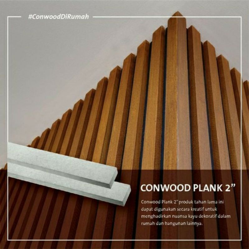 Conwood PLANK 2 (16) KISI KISI, Partisi Dinding