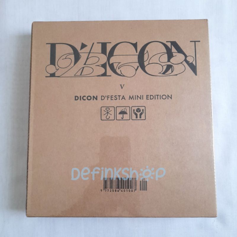 [READY STOCK] Official DICON D'FESTA Mini Edition BTS V Taehyung Fullset Sealed | Dfesta 102 Bangtan