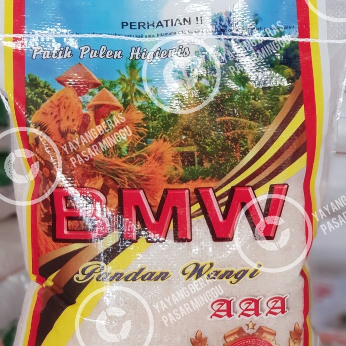 

BERAS BMW 5 KG PANDAN WANGI SUPER