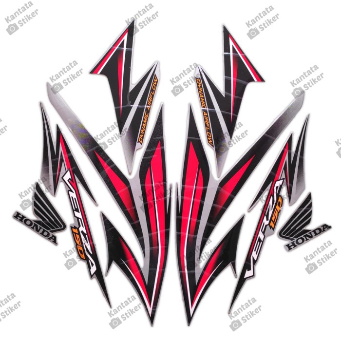 

TERLARIS | Stiker striping motor honda verza 150 2014 - silver