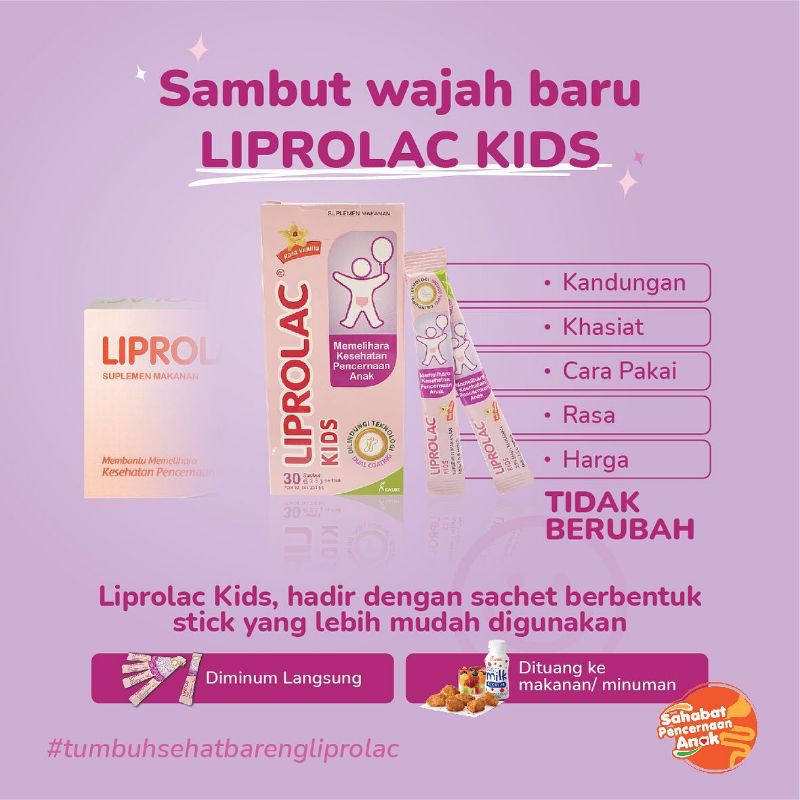 Liprolac Vanila 30 Sachet