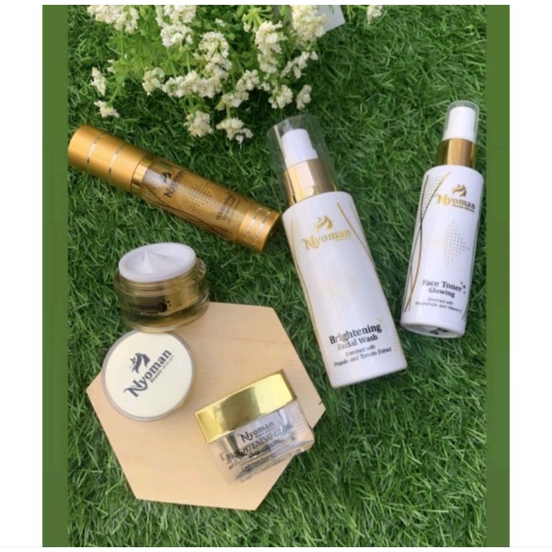 paket nyoman glowing gold+serum