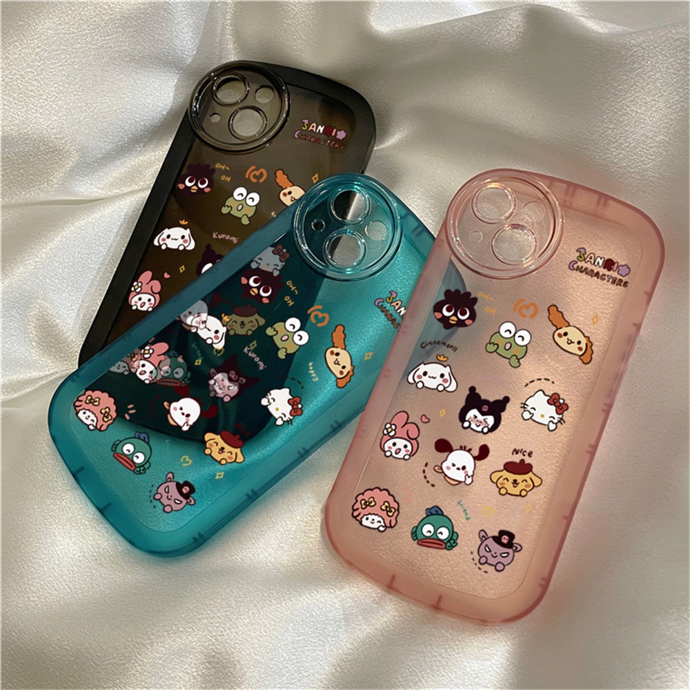 Case Sanrio Lucu VIVO Y22 Y35 Y16 Y22 Y21 Y30 Y33S Y11 2019 Y12 Y12i Y15 Y17 Y12S Y12A Y20 Y20S Y20i S1 Kartun Hewan Lembut Silikon Phone Case Cover