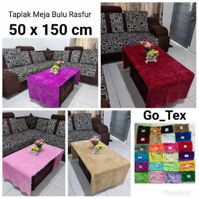 Selimut dewasa [PROMO HALUS] Kain Bulu Rasfur buat taplak meja, alas foto dll J4E9 Kekinian BERKUALI