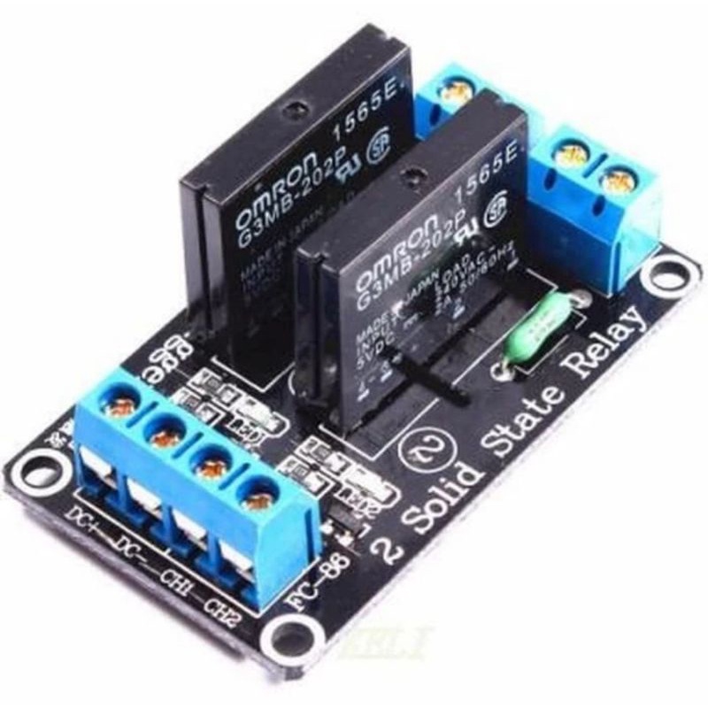2 ch channel SSR module Omron high level solid state relay