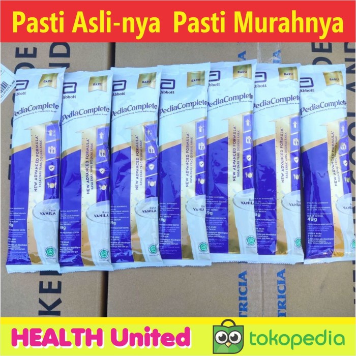 

Pediacomplete Sachet 49 g Pediasure Complete Susu Pertumbuhan Anak