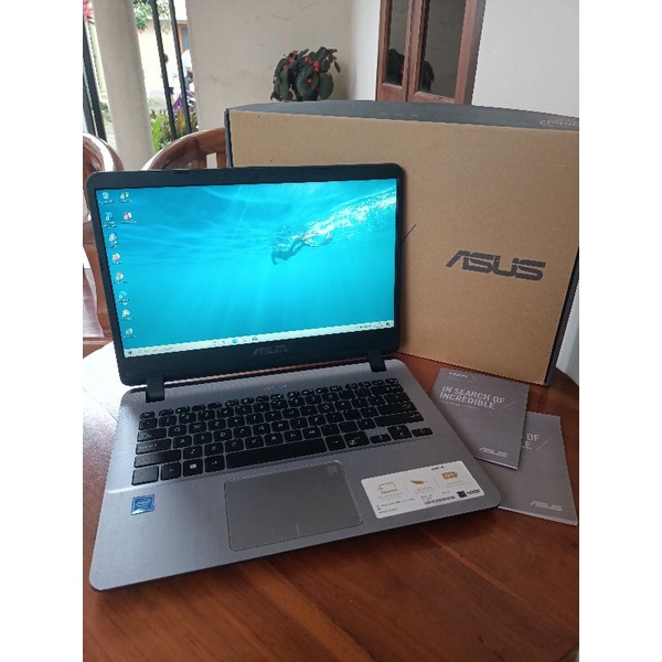 LAPTOP ASUS A407 SLIM SERI BARU GENERASI 8 || LAPTOP KEKINIAN|| LAPTOP SECOND || LAPTOP MURAH