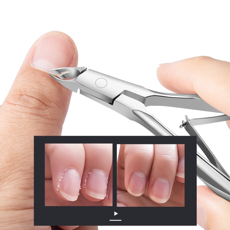 KMN Curtile Nipper Solingen Gunting Kutikula Nail Nipper Alat Tang Cabut Kutikula Kuku Tajam Manicure Pedicure