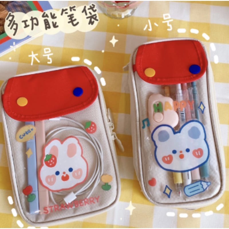 

Pencil Case Kotak Pensil Aesthetic Korea Premium Import
