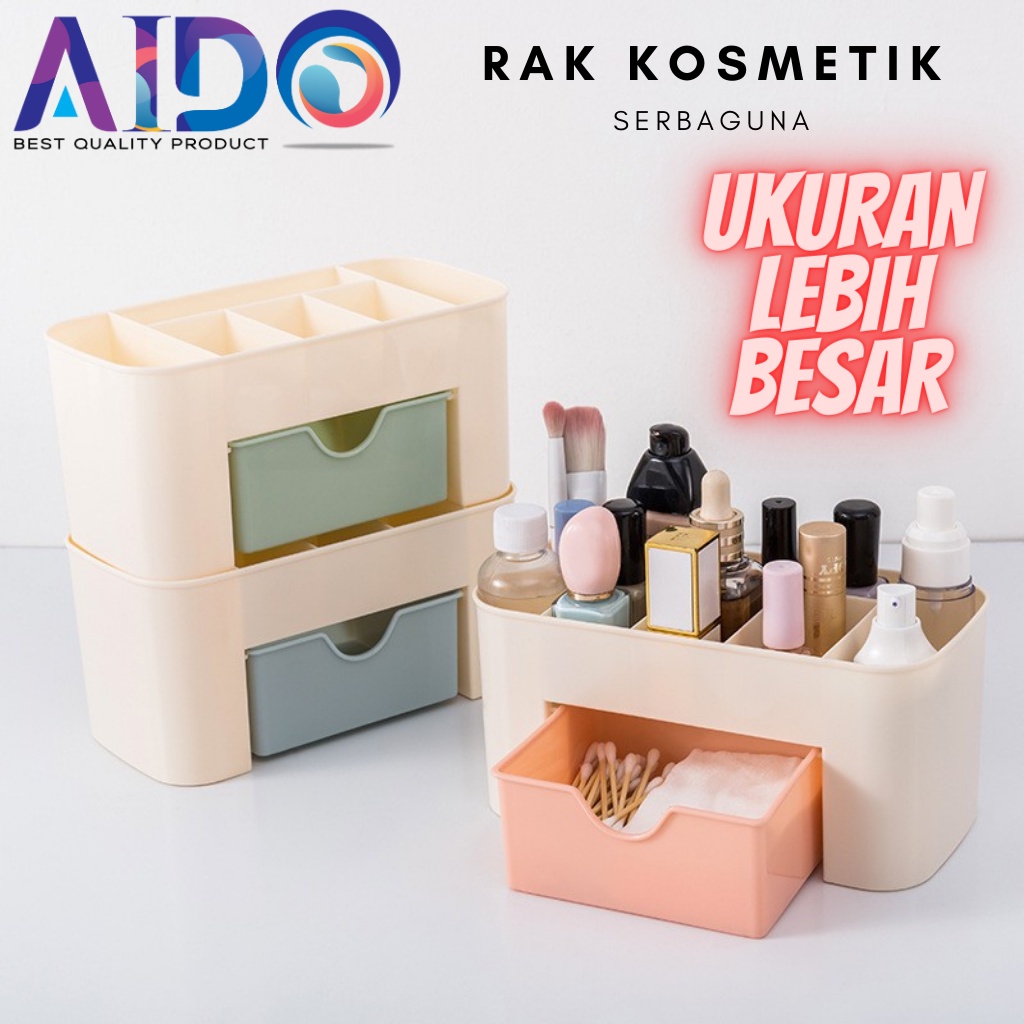 RAK KOSMETIK LACI PLASTIK/RAK MAKE UP PLASTIK Rak Kosmetik Plastik Mini / Rak Perhiasan / Organizer Kosmetik Multifungsi