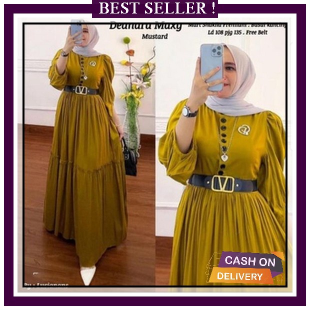 Gamis Muslim Brokat Gamis Brokar Terbaru Mewah 2022 Kekinian Gamis Brokat Tile Gamis Brokat Dewasa T
