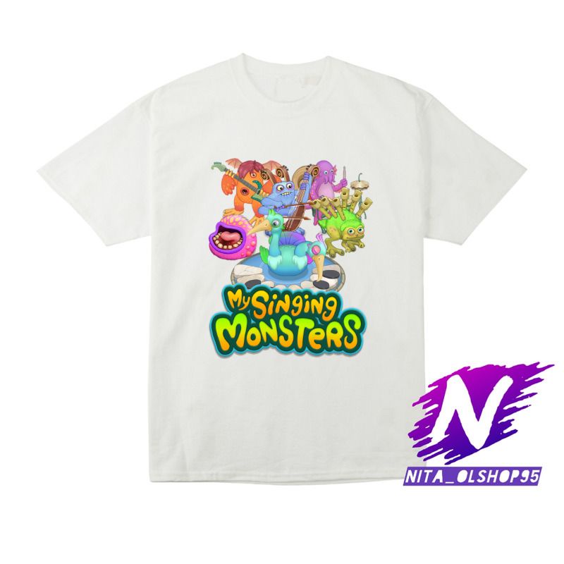 BAJU ANAK KAOS ANAK MYSINGING MONSTERS KAOS ANAK LAKI LAKI DAN PEREMPUAN