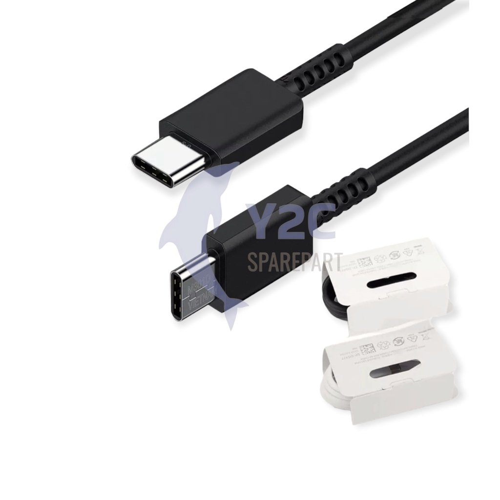 KABEL DATA SAMSUNG GALAXY NOTE 10 COLOKAN TYPE C KE TYPE C FAST CHARGING ORIGINAL OEM / CASAN CAS NOTE 20 NOTE 10+ S20 S20 ULTRA