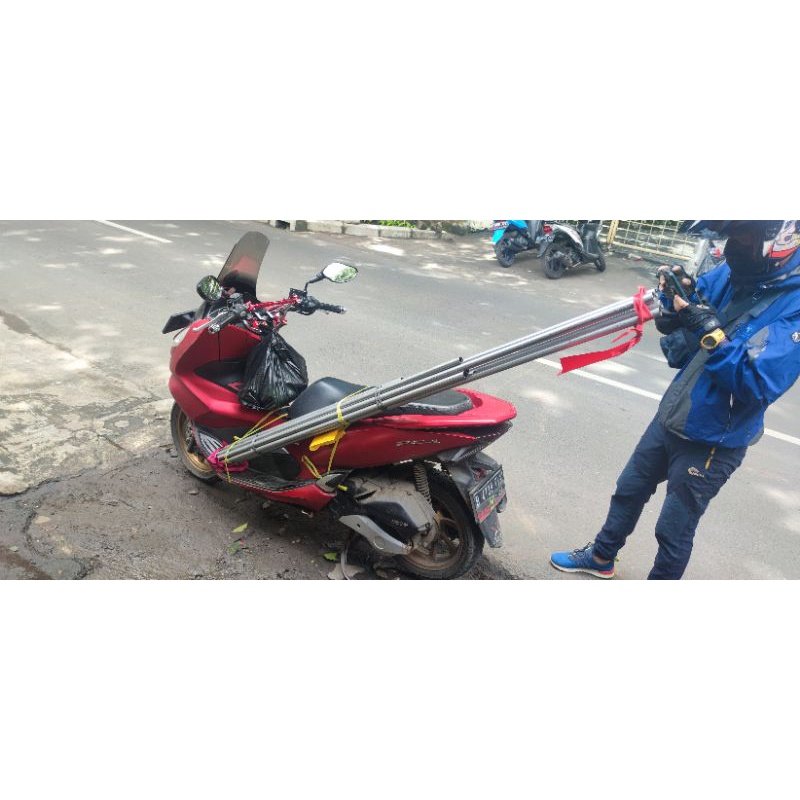 RANGKA TENDA 2X2 CAFE RAKITAN RANGKA BESI