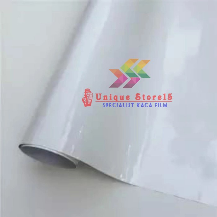 

TERLARIS | TERMURAH STIKER GLOSSY BACKGROUND AQUARIUM UK 120 / STIKER MOBIL MOTOR - Putih Glossy