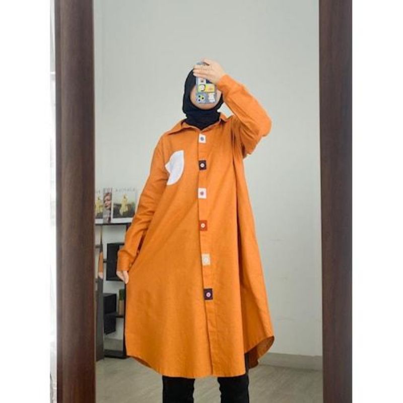 BAJU ATASAN/TUNIK WANITA/BAJU ATASAN KOREA FASHION MUSLIM/ BAJU ATASAN TERBARU