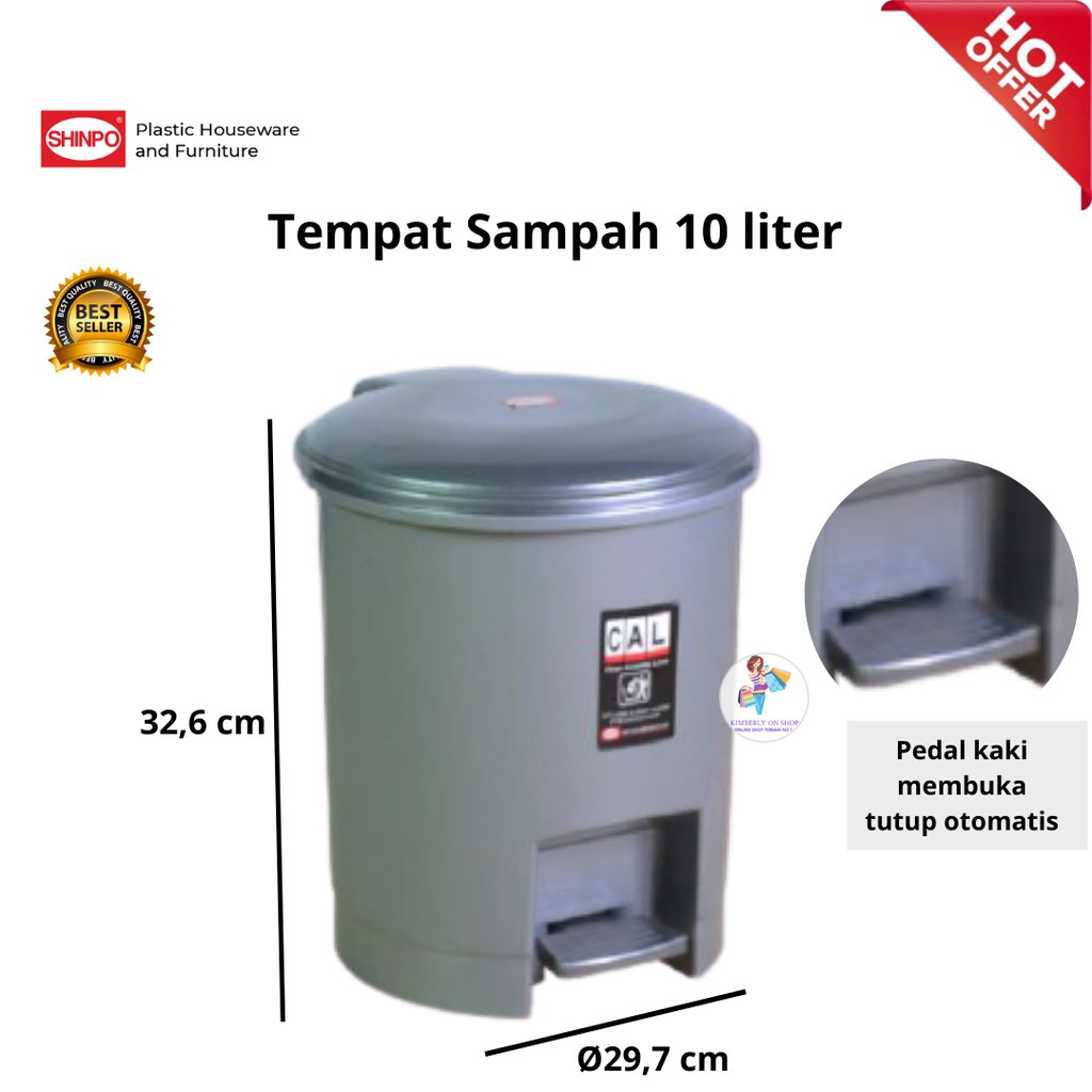 Tempat Sampah Tong Sampah Chic SIP 840 S Shinpo
