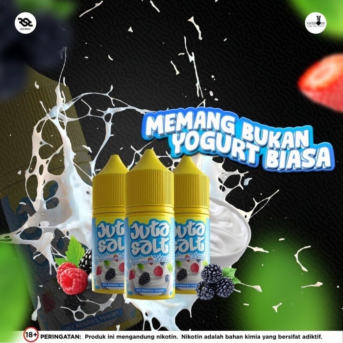 LIQUID SALT JUTA YOGHURT BERRY YOGURT LIQUID JUTA SALTNIC