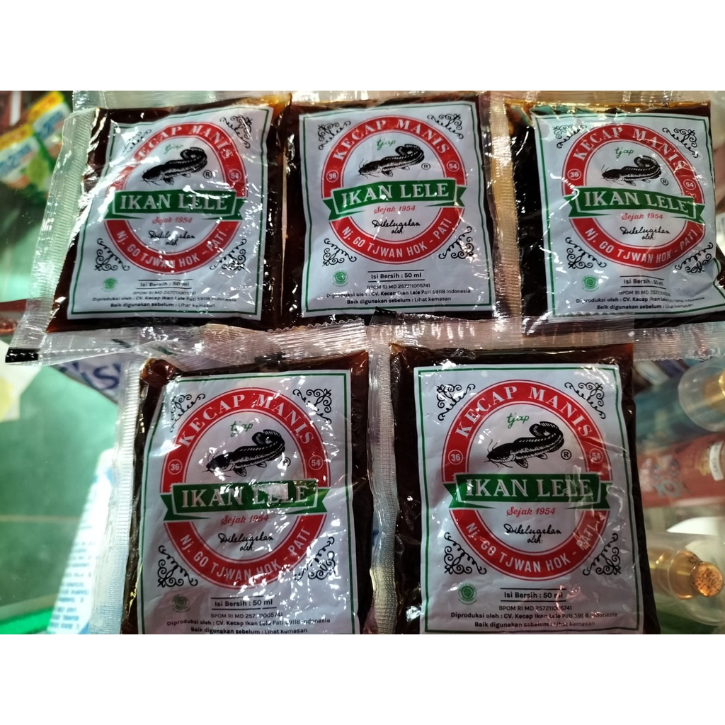 

Kecap Cap Ikan Lele isi 50 ml Termurah