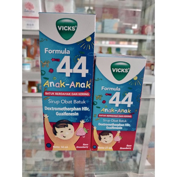 VICKS FORMULA 44 ANAK STRAWBERRY - ED 08/2024