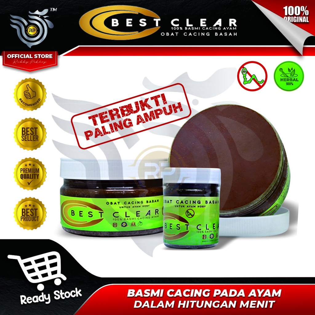 OBAT CACING BASAH AYAM LAGA BEST CLEAR