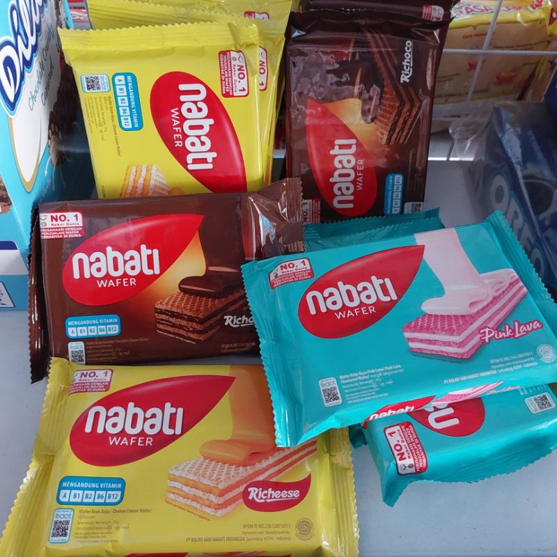 

Nabati Wafer 39 gr Wafer Enak