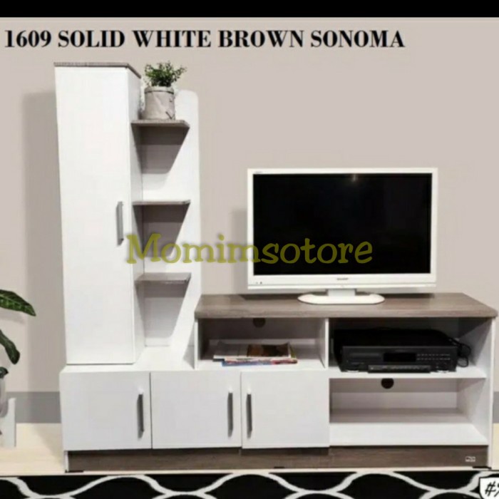 Tabl Meja Tv Rak Tv Wu 1608 Mininalis