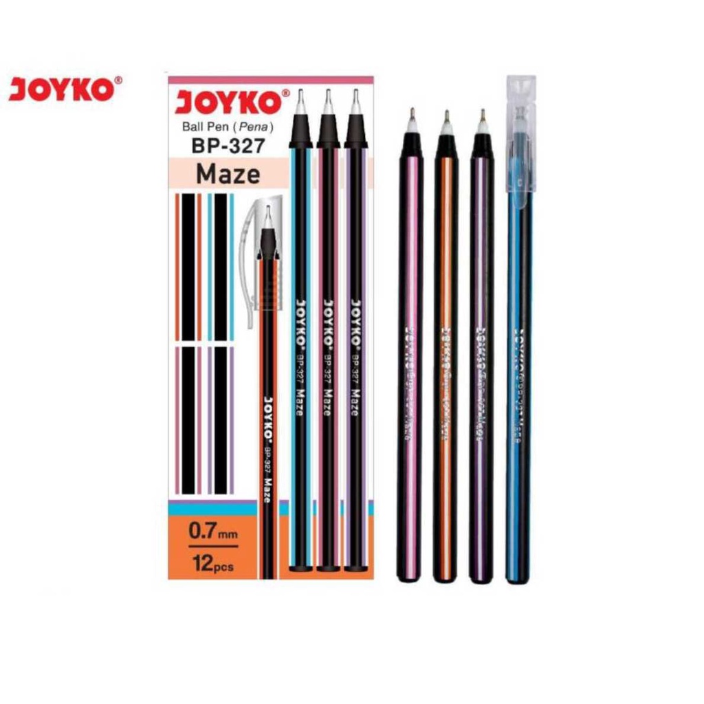 Joyco Pulpen Pena MAZE BP-327 Hitam