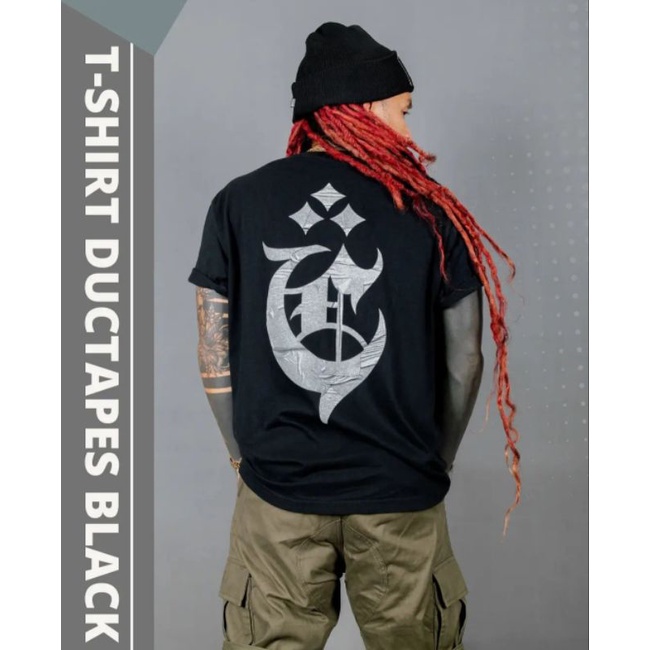 Kaos Ori CROSSOVER BDG - DUCTAPES BLACK - Size XL