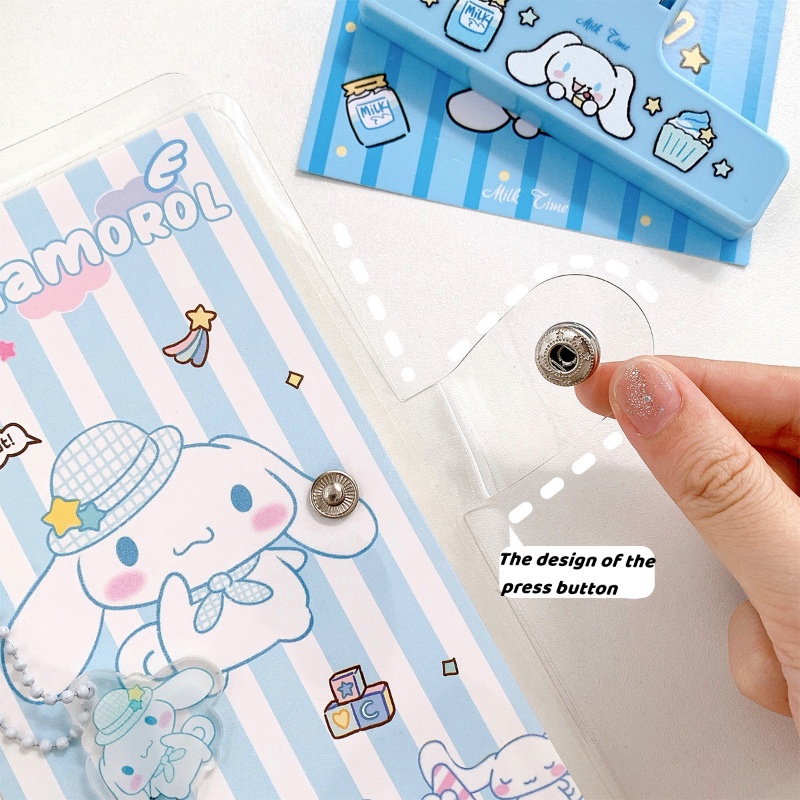 Sanrio Buku Catatan / Diary Loose Leaf 100 Halaman Ukuran A6 Motif Kartun Untuk Sekolah / Kantor