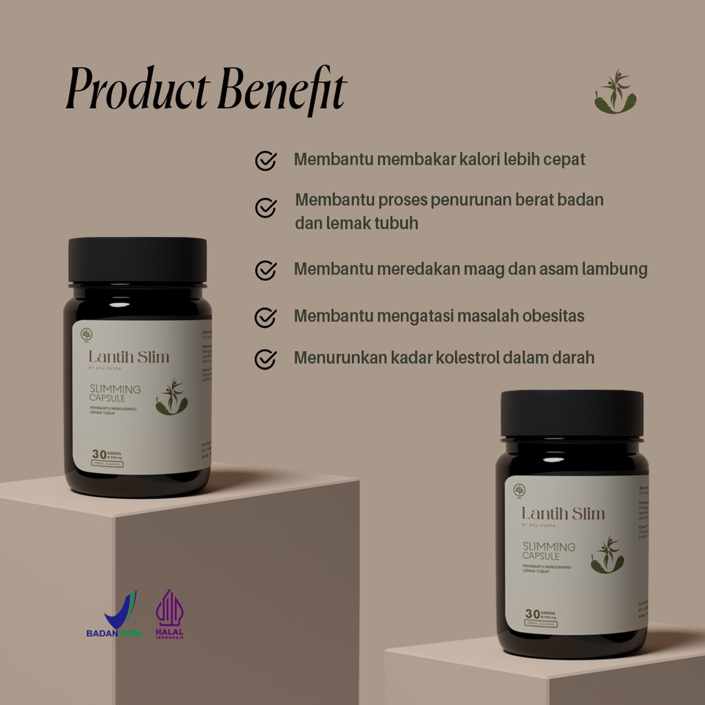 DIJAMIN LANGSING !! TURUN BERAT BADAN | Jamu herbal Slim by Ayu Puspa [ ORIGINAL ]