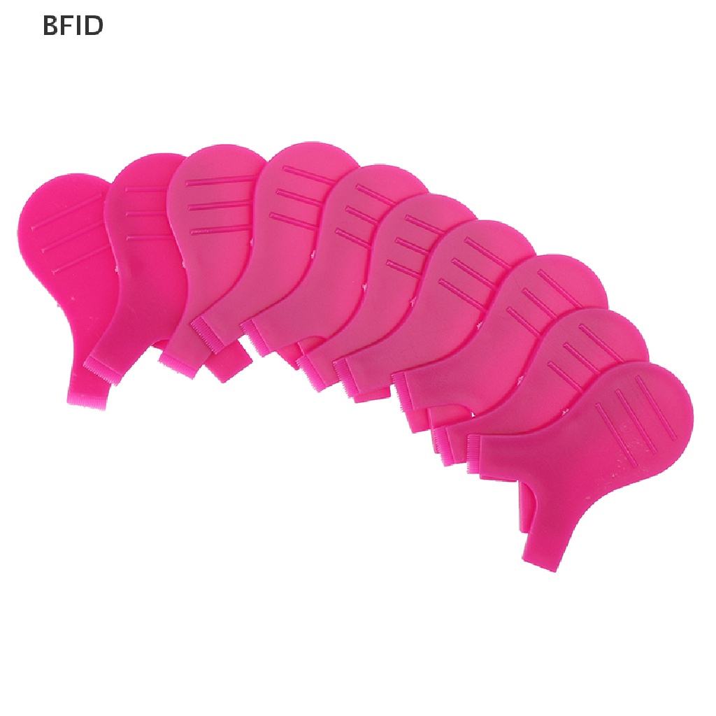 [BFID] 10pcs/pack Reusable Plastic Eyelash Brush Clean Y Shape Cangkok Bulu Mata [ID]