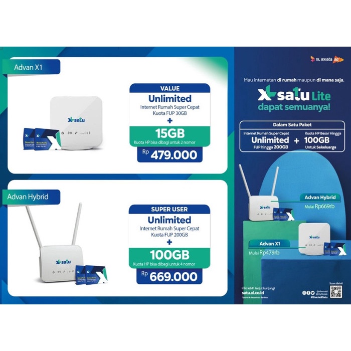 Advan Modem Hybrid XL Super User - Garansi Resmi