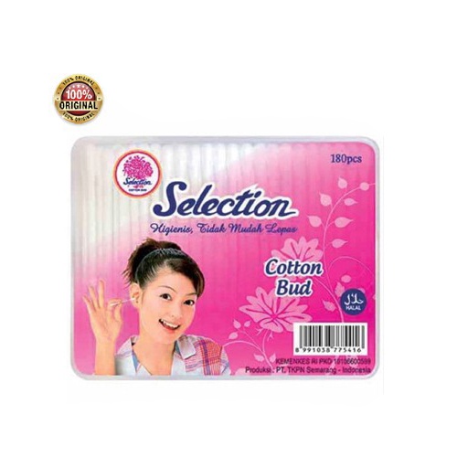 SELECTION COTTON BUD 180 WITH CASE