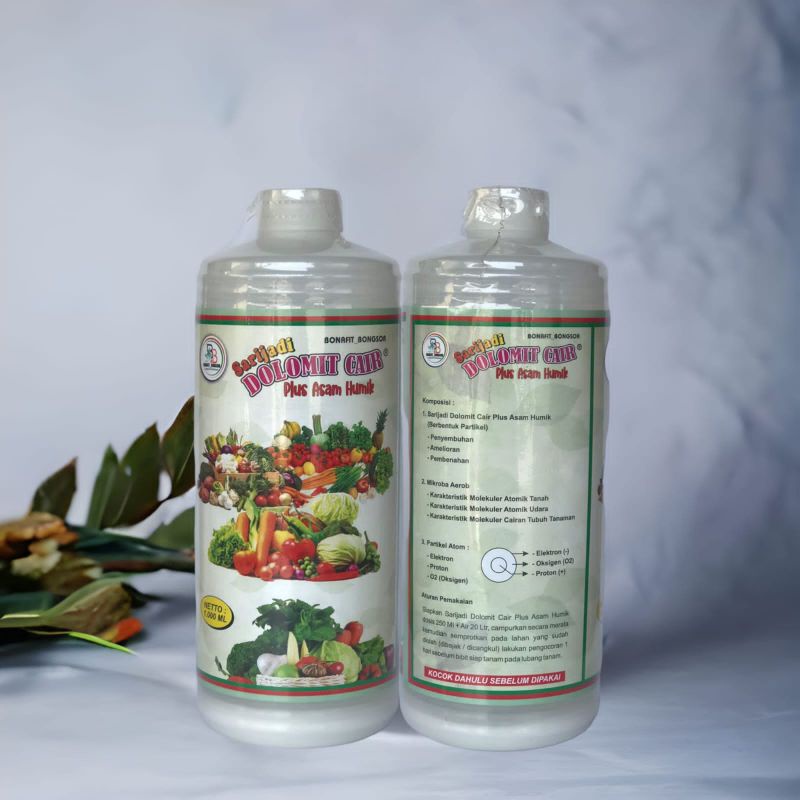 DOLOMIT CAIR PLUS ASAM HUMIK & PROBIOTIK TEICHODERMA 1LITER