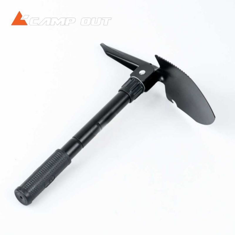 Sekop Lipat Portable Survival Tools - Cangkul Lipat Camping - Gergaji Mini Lipat Outdoor