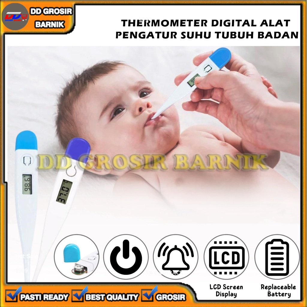 [DGB] THERMOMETER TERMOMETER DIGITAL ANAK PENGUKUR SUHU TUBUH BADAN BAYI BABY  MULTIFUNGSI SERBAGUNA